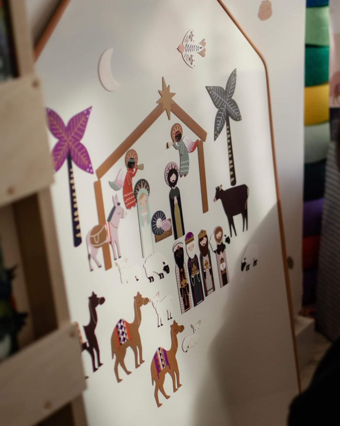 Magnets Crèche de Noël - Ma Cabane à Rêves