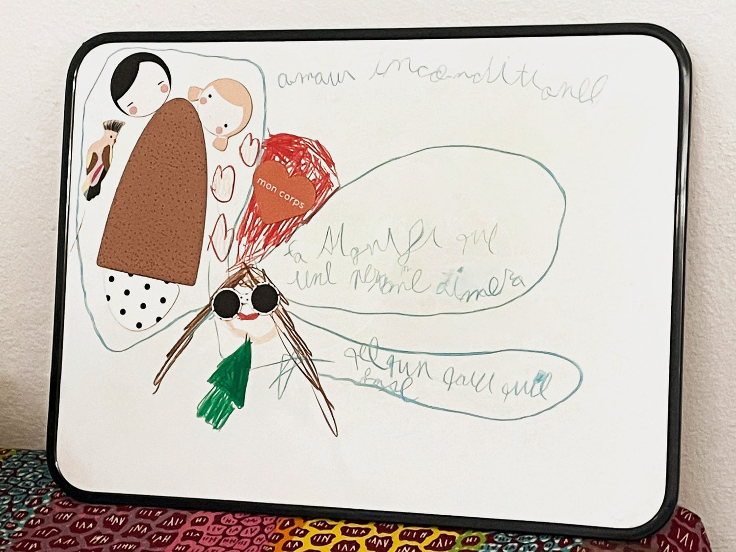 Ardoise magique Jeu éducatif psychologie enfant expression libre dessin