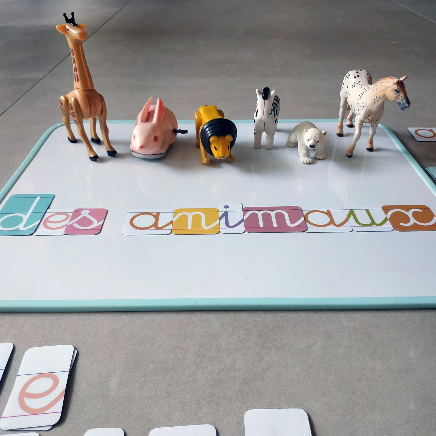 Alphabet magnétique - 102 Lettres Cursives