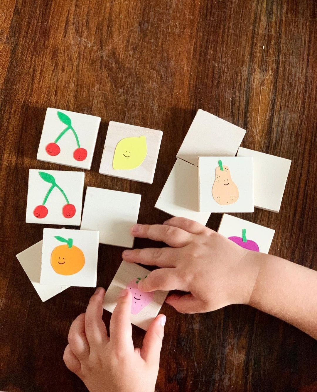 DIY activité enfant jeu memory
