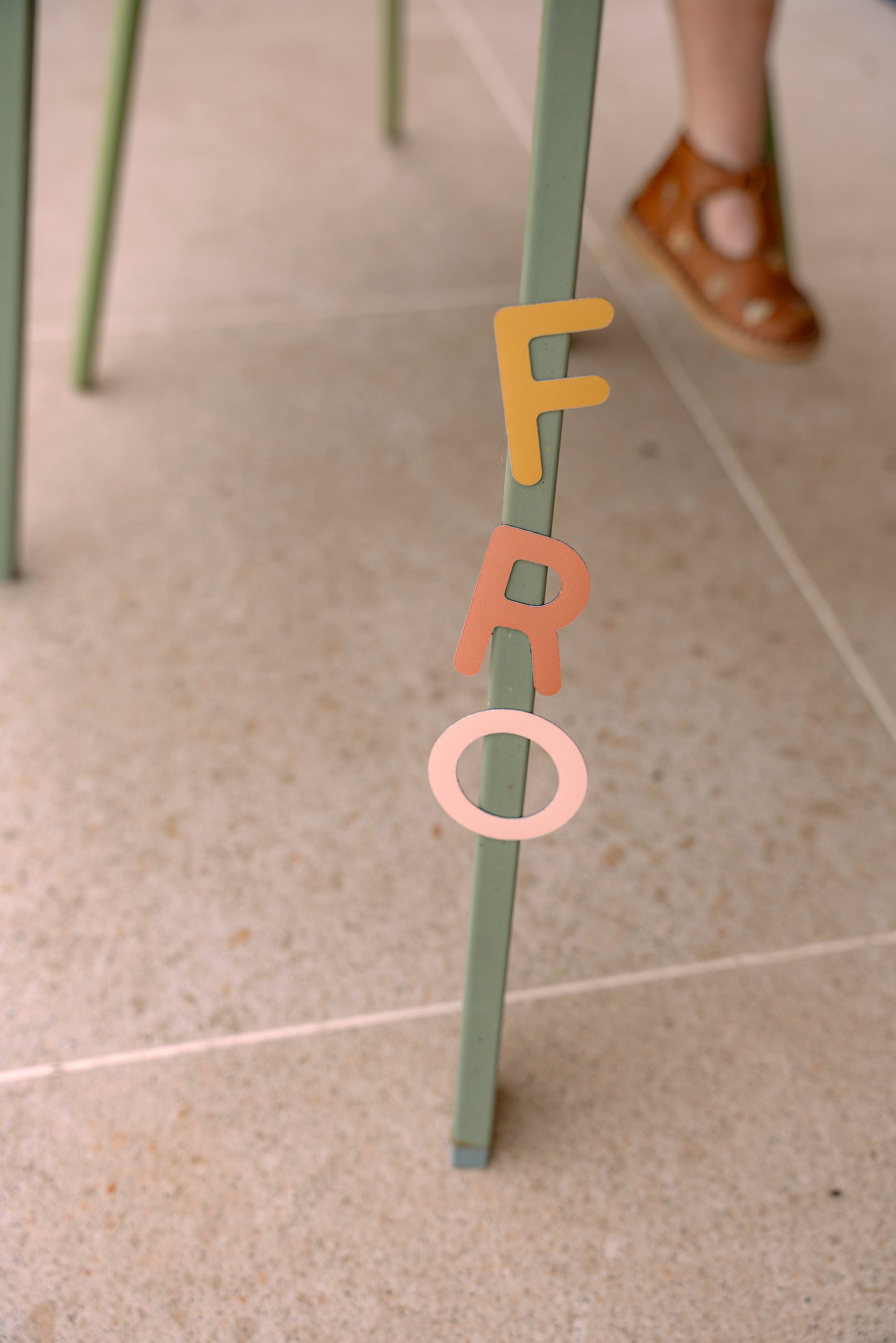 alphabet magnétique - grandes lettres capitales - prénom