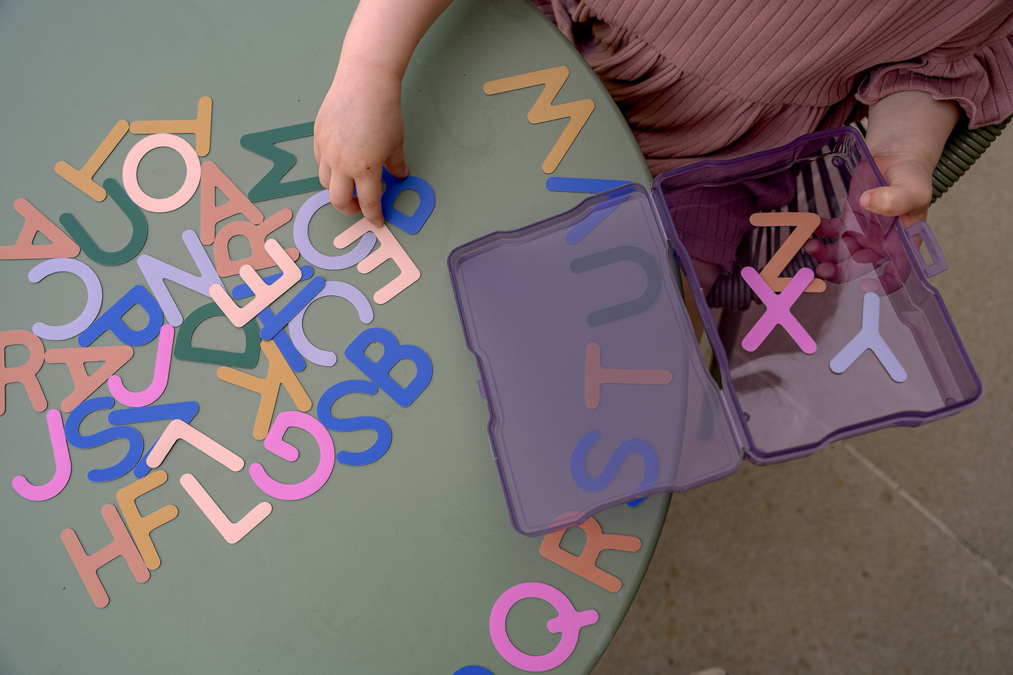 rangement lettres