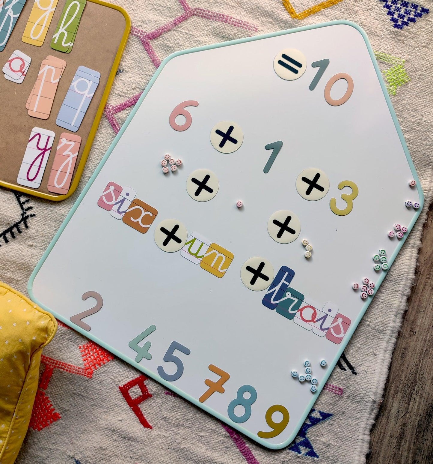 Tableau blanc magnétique Cabane Opaline