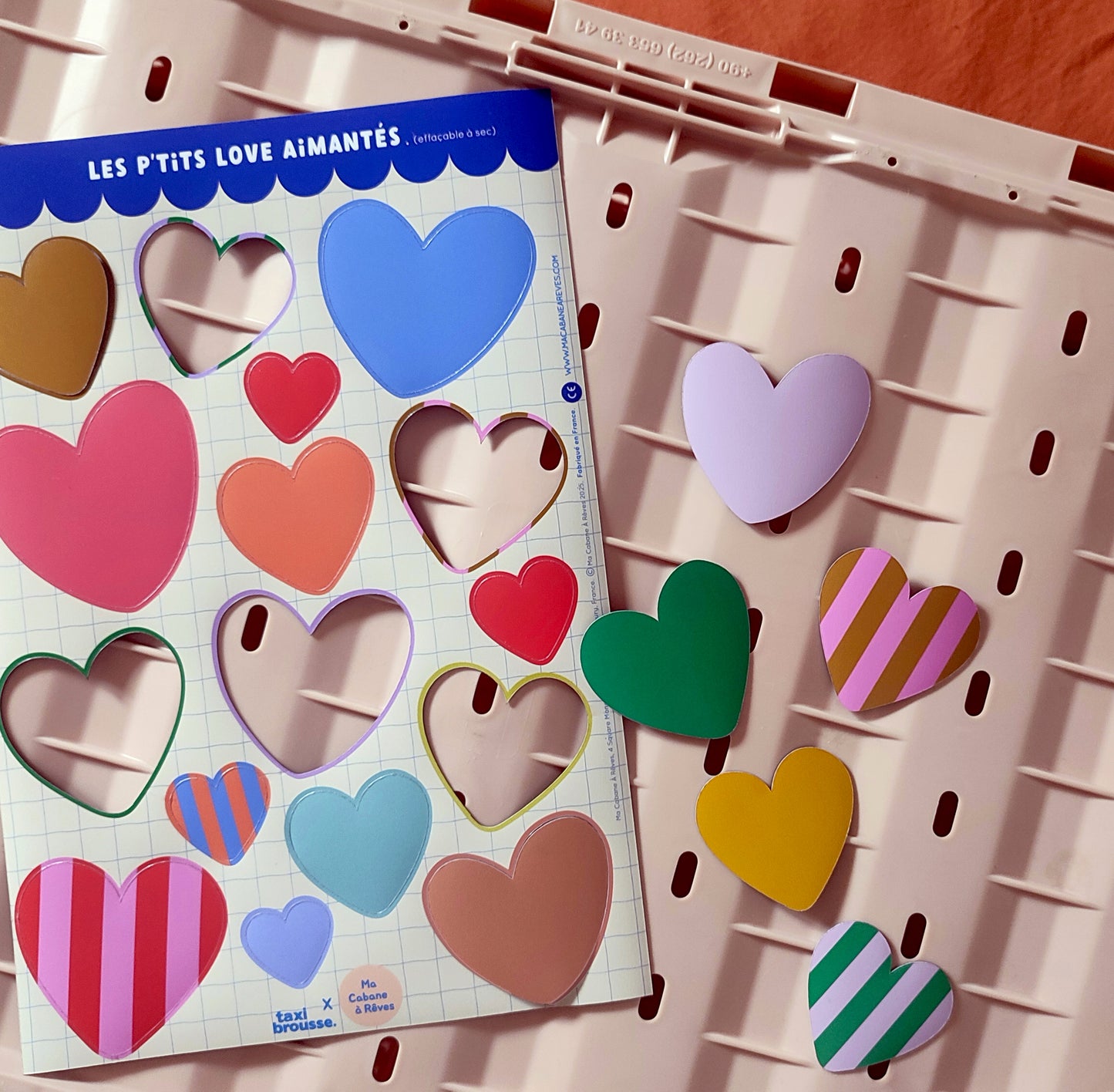 Notes magnétiques Les P'tits LOVE aimantés