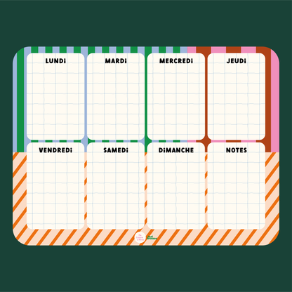 Magnetic Meal Planner Bush Taxi - POP