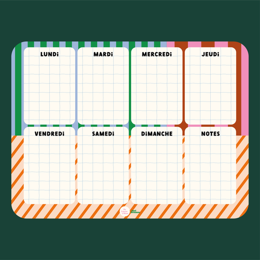 Magnetic Meal Planner Bush Taxi - POP