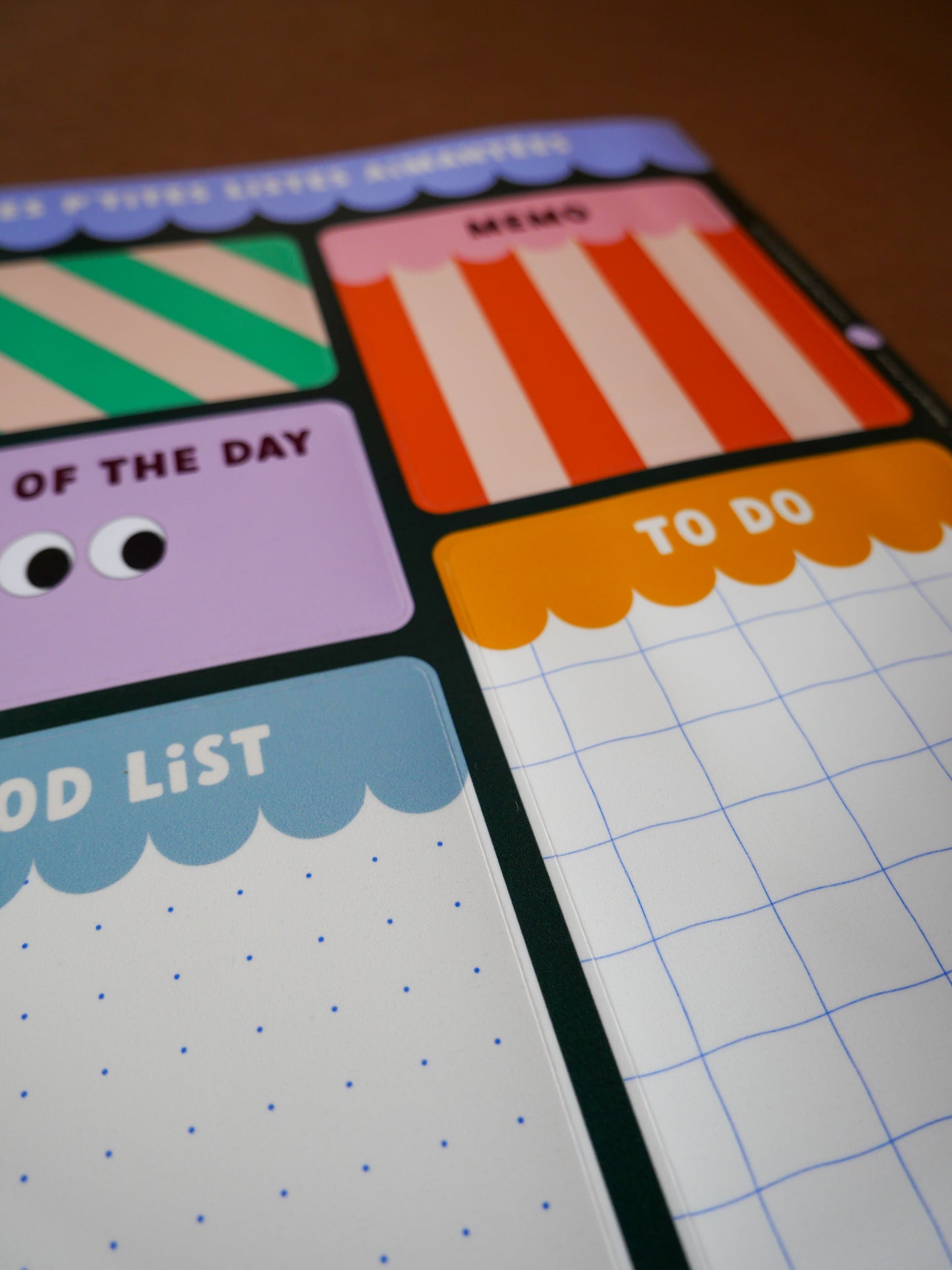Magnetic Memo Notes - The Little Food Lists by Taxi Brousse