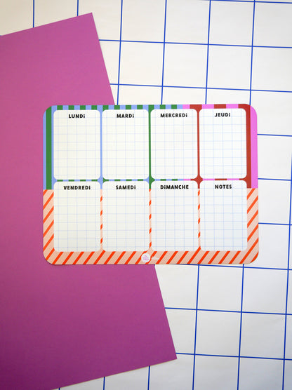 Magnetic Meal Planner Bush Taxi - POP