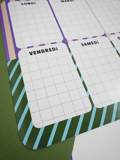 Magnetic Meal Planner Bush Taxi
