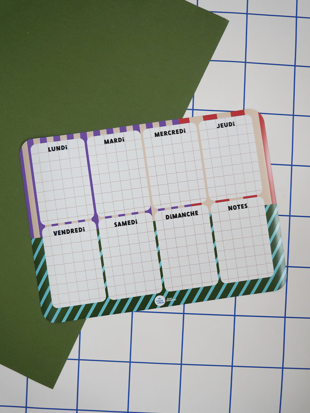 Magnetic Meal Planner Bush Taxi