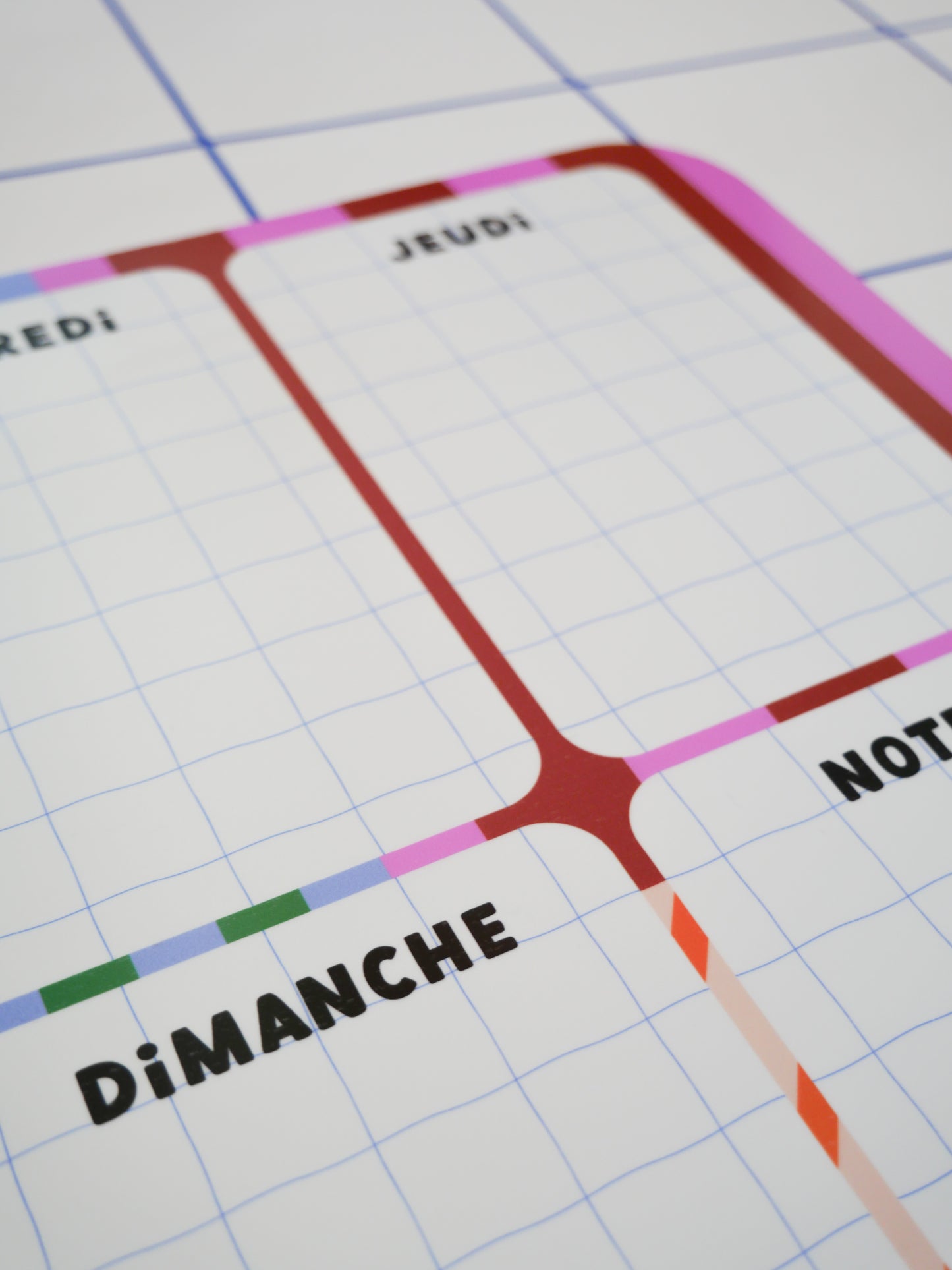 Magnetic Meal Planner Bush Taxi - POP