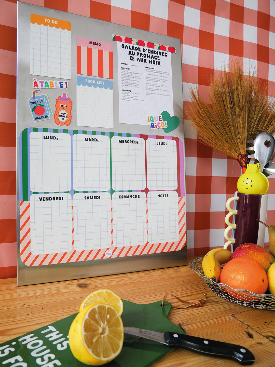 Magnetic Meal Planner Bush Taxi - POP