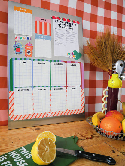 Magnetic Meal Planner Bush Taxi - POP