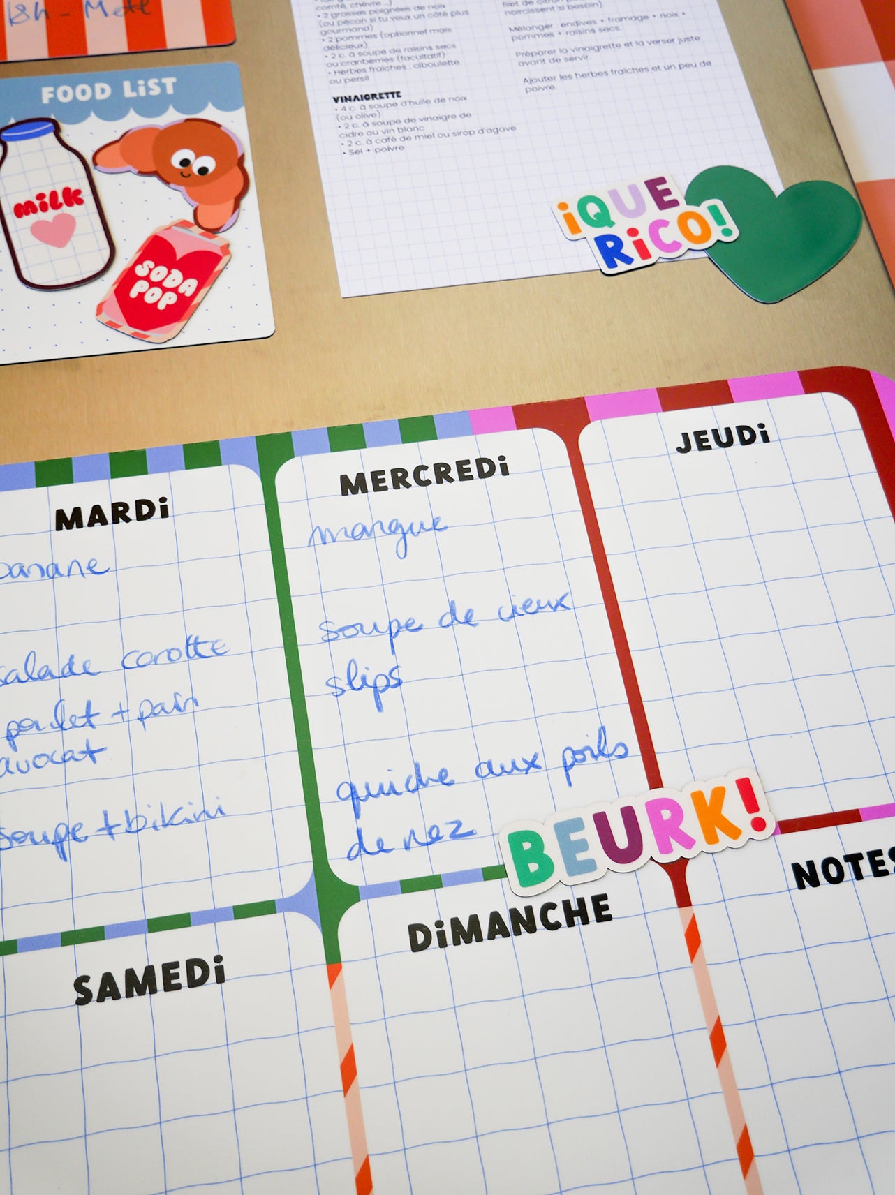 Magnetic Stickers - Berry Good Magnets by Taxi Brousse