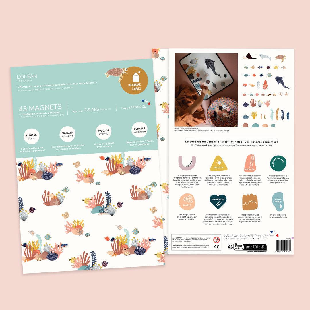Magnets Animaux Océan - Ma Cabane à Rêves