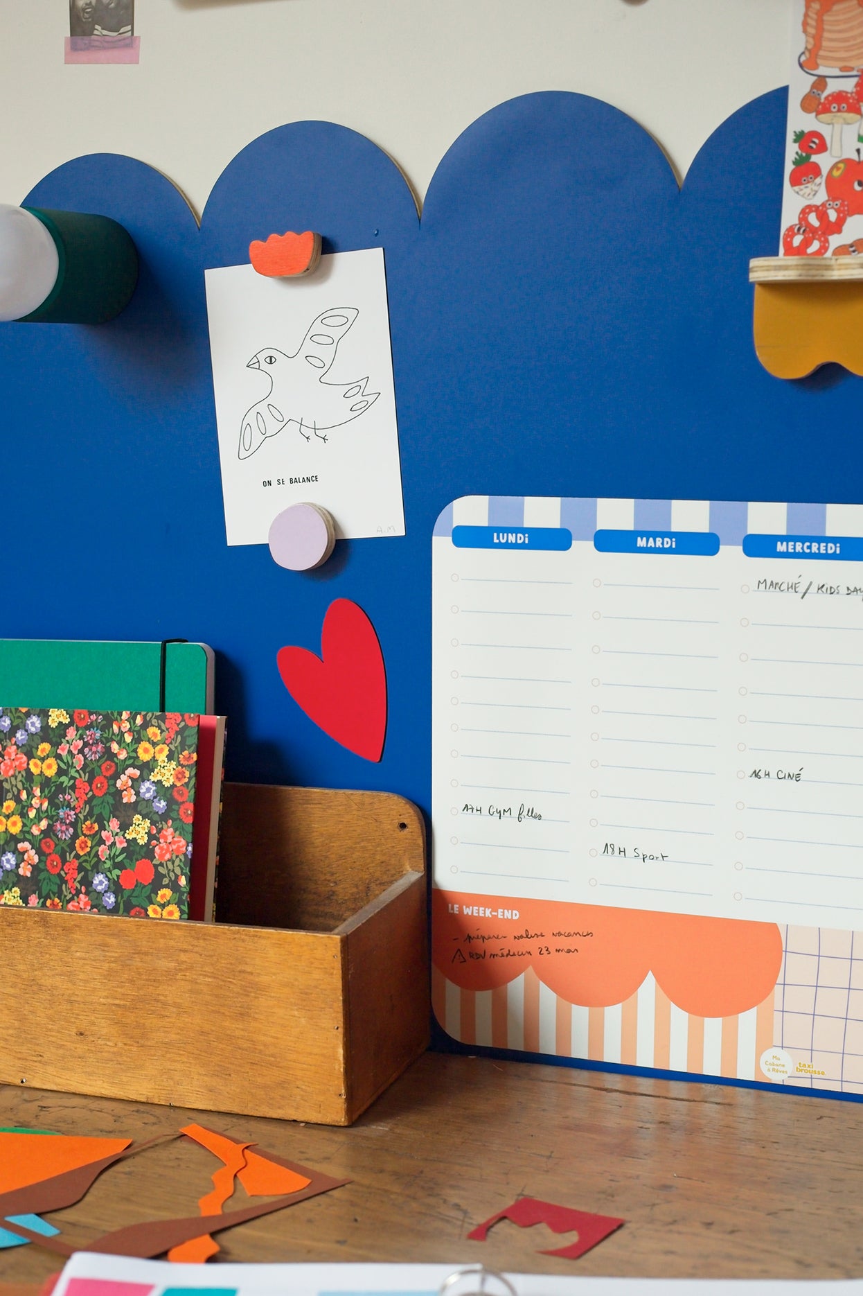 LUME — 3 magnets en bois faits main