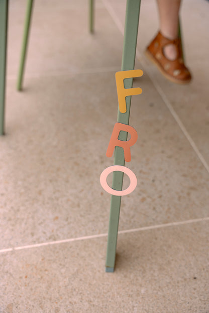 alphabet magnétique - grandes lettres capitales - prénom