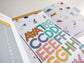 Alphabet magnétique - 53 Grandes Lettres Capitales - Ma Cabane à Rêves