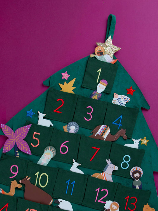 The Magnetic Christmas Nativity Scene