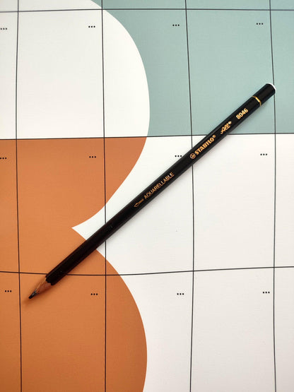 Crayon Noir Pointe fine Stabilo