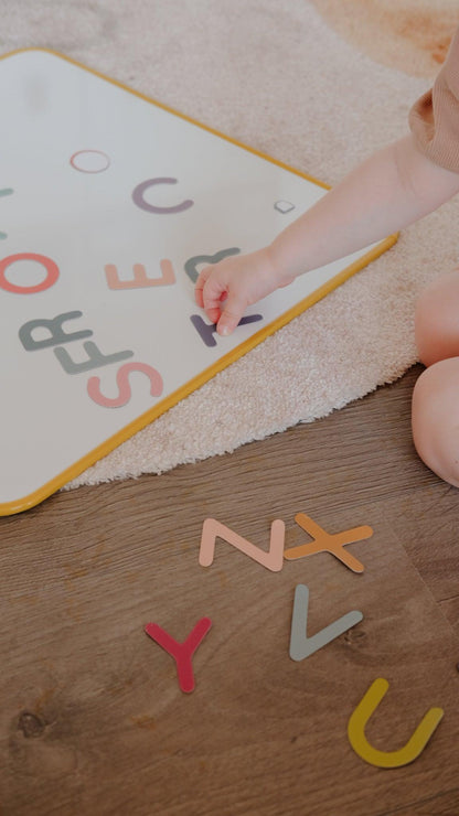 alphabet magnétique - grandes lettres capitales