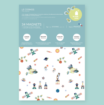 Jeu magnétique Cosmos