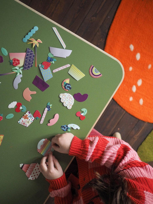 jeu magnétique pour créer des cupcakes