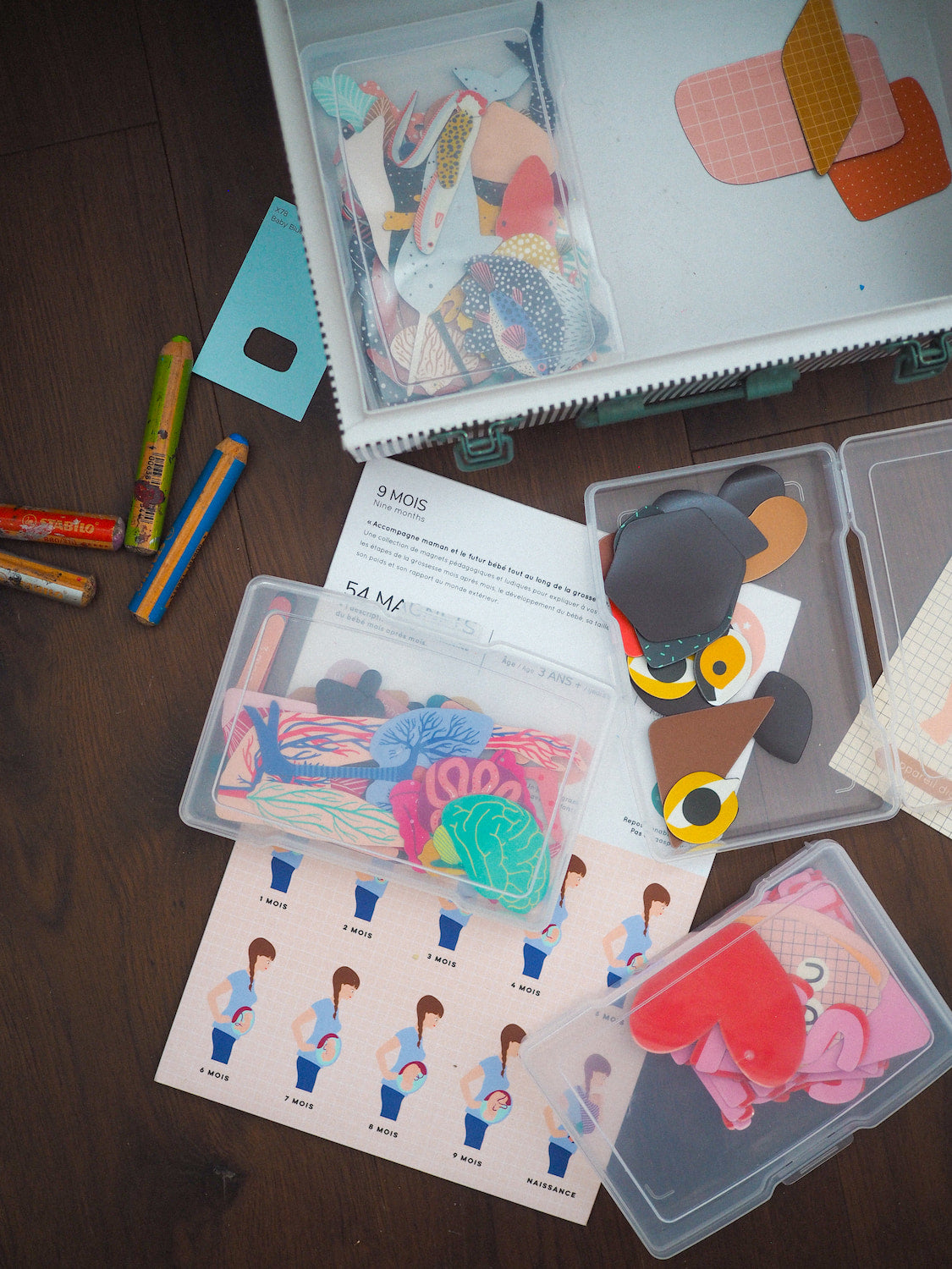boites de rangement pour magnets