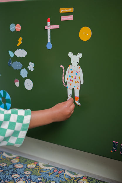 jeu magnet vêtement accessoire