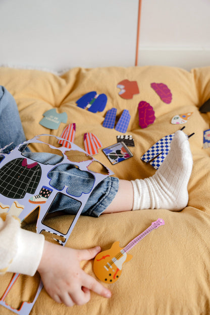 jeu magnétique enfants 3 à 6 ans sur la thématique des métiers artistiques