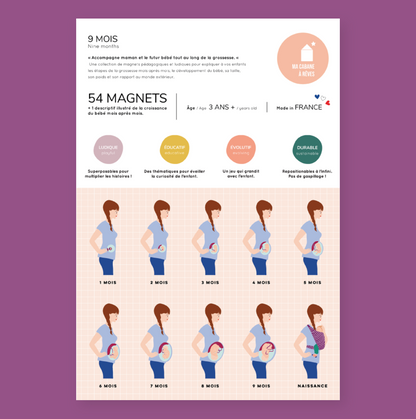 jeu magnétique Naissance Grossesse Bébé