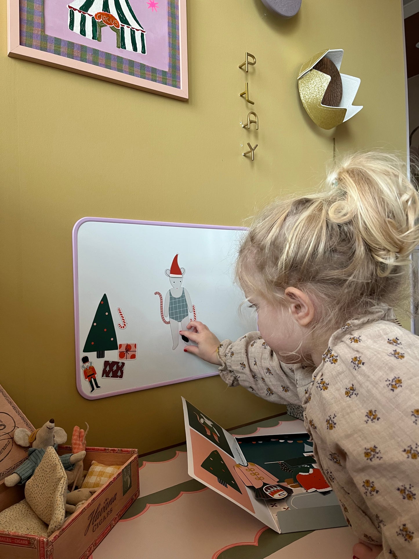 magnets deco noel pour enfants