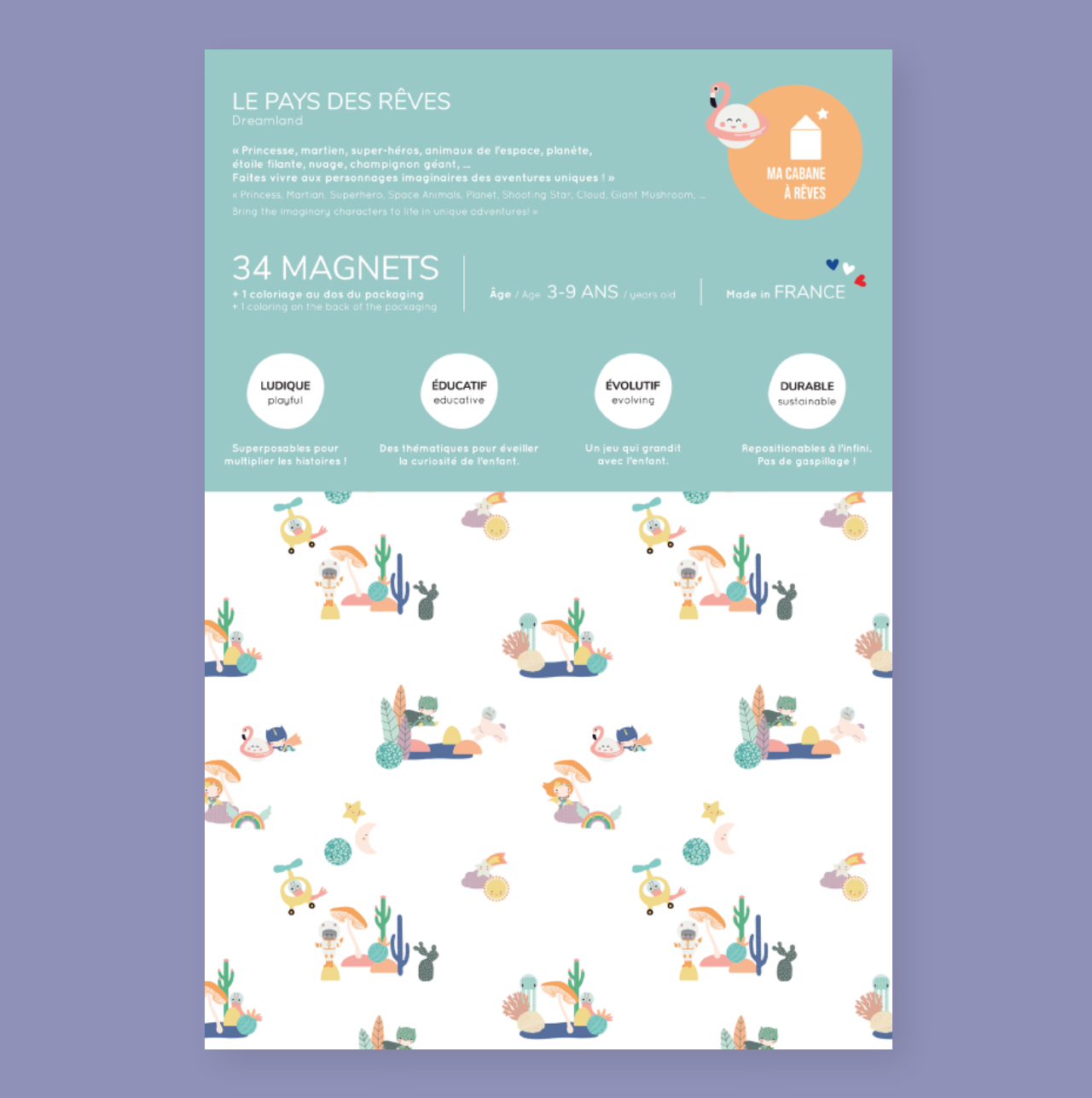 jeu magnétique Super Héros