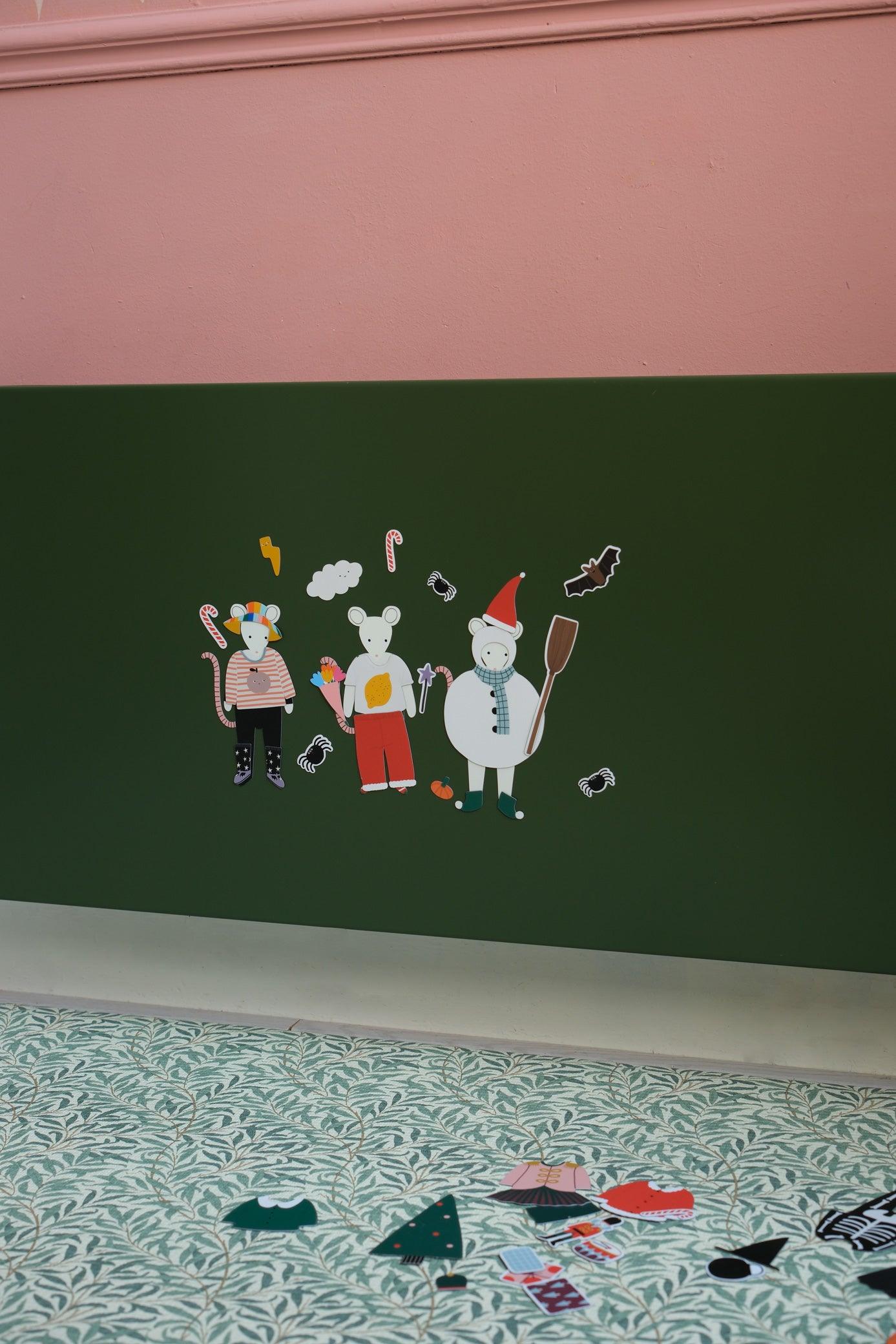 jeu magnétique souris à habiller