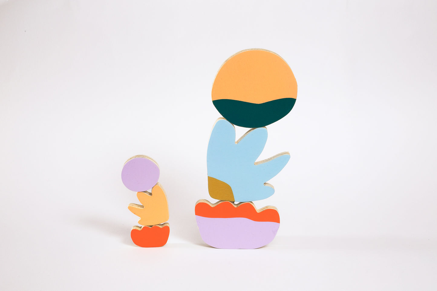 LUME — 3 magnets en bois faits main