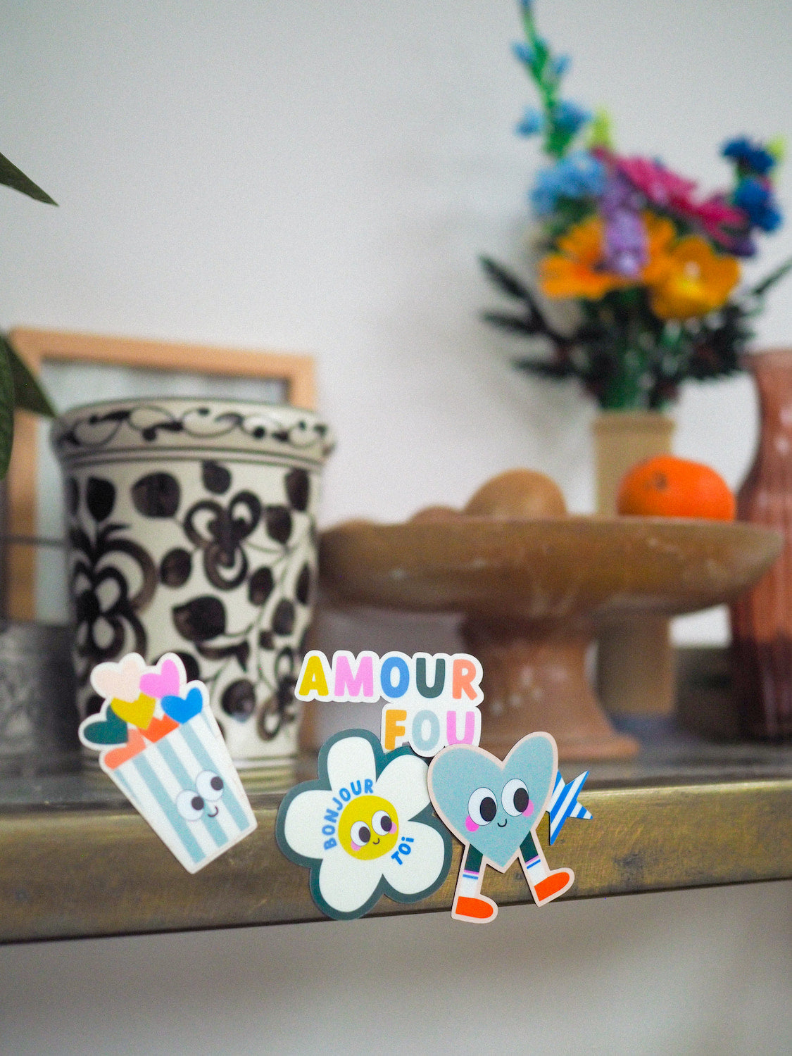 stickers aimantés décoration