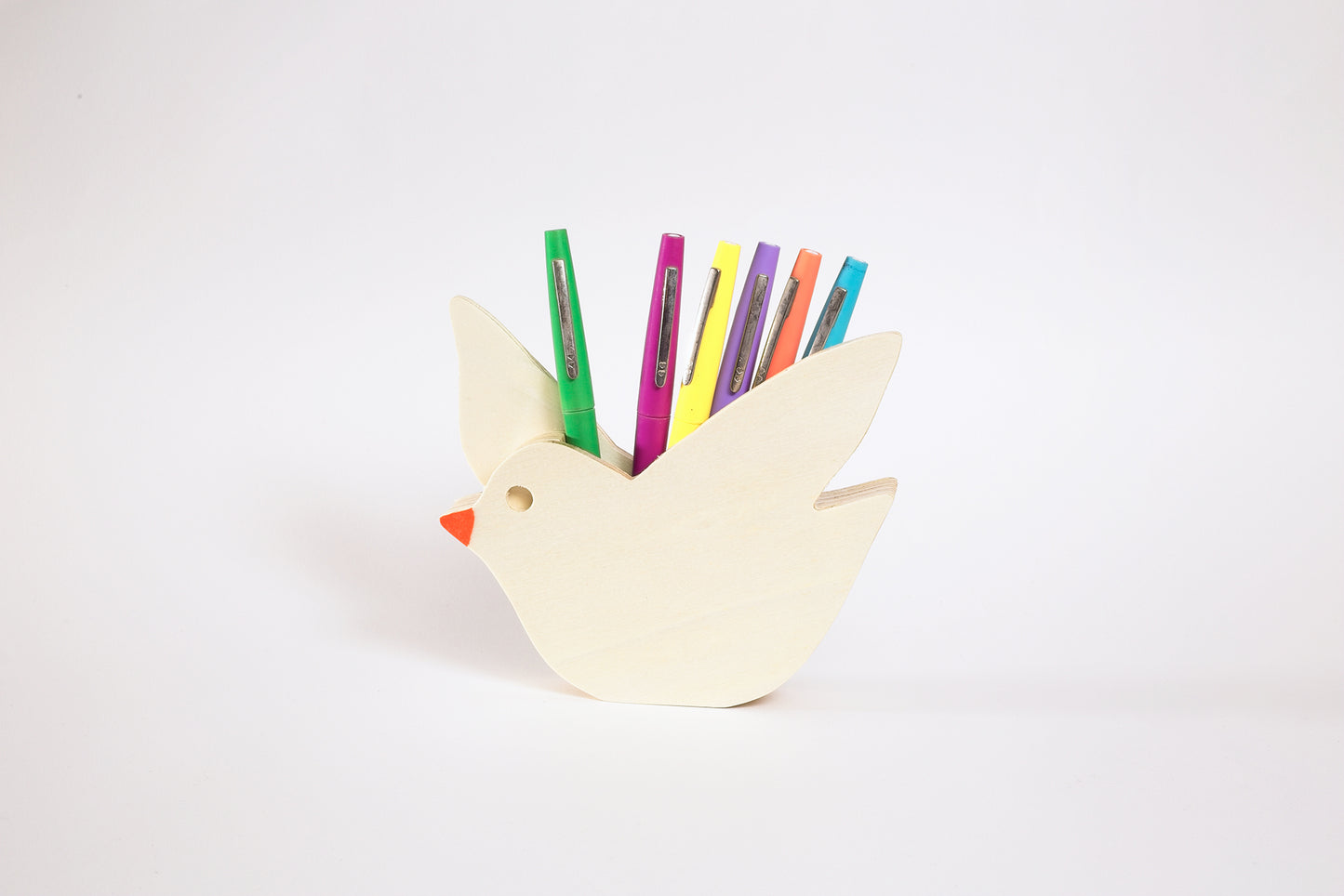 decorative pencil holder for children's desk