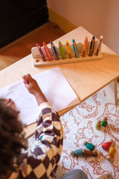 organisateur crayons enfant