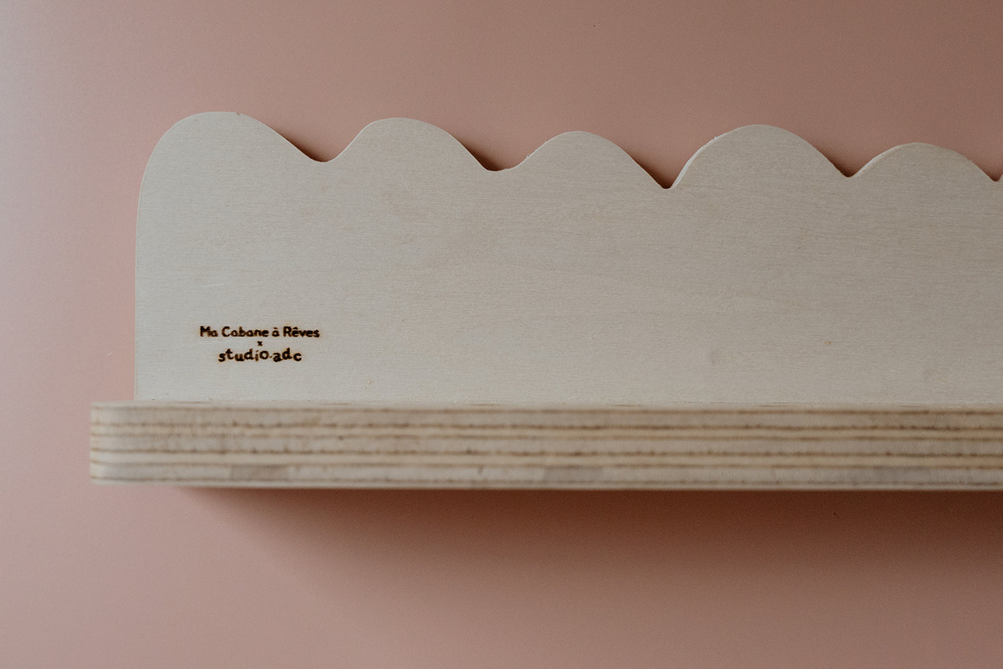 porte crayons mural magnétique bois