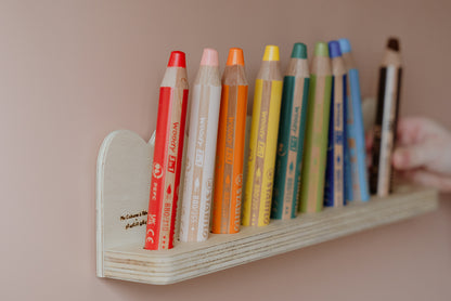 WOOD — Porte-crayons magnétique enfant bois