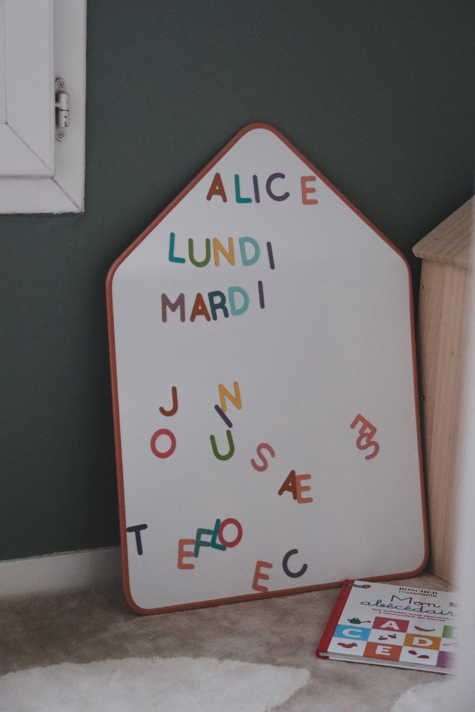 petites lettres capitales magnétiques