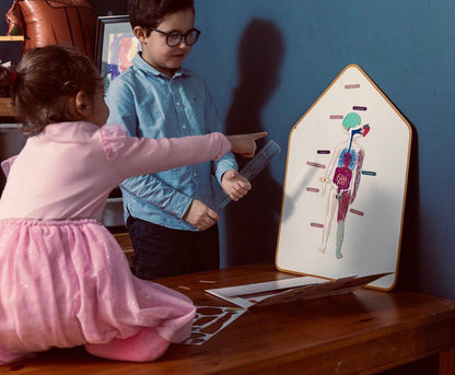 Tableau blanc magnétique Cabane Miel