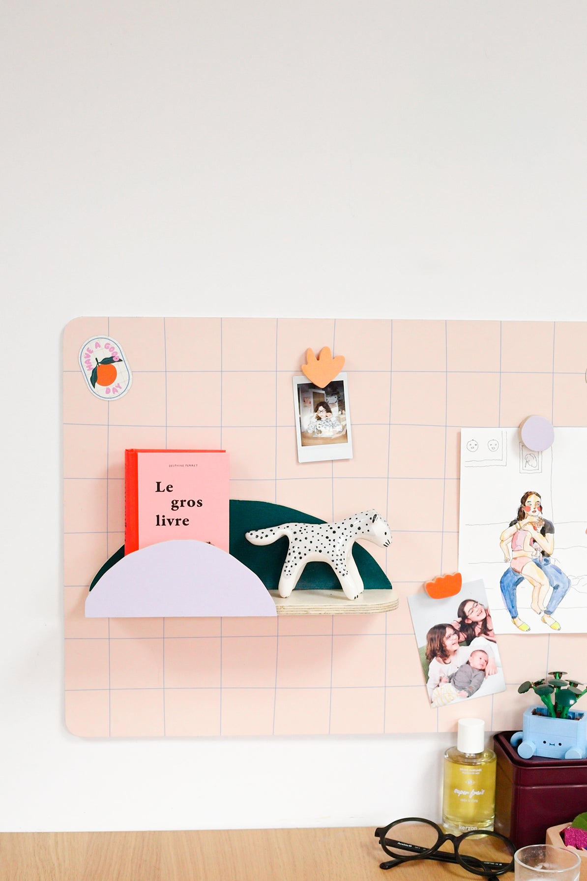 décoration murale modulable magnétique