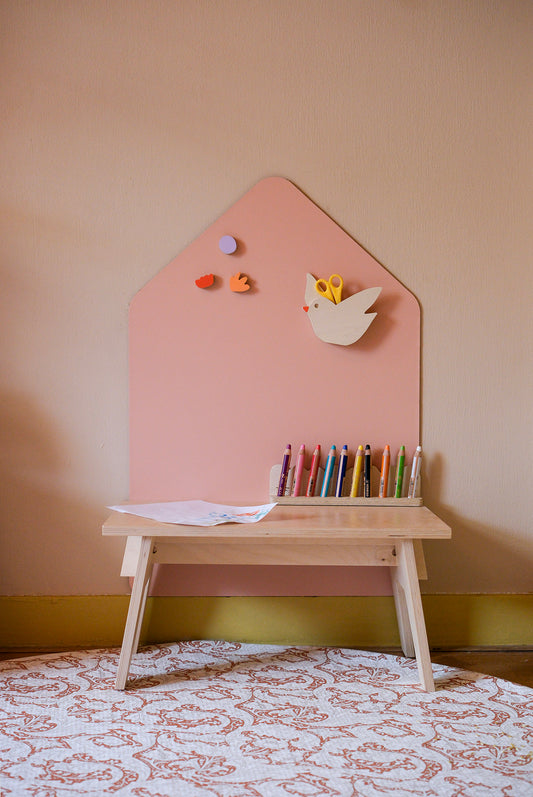 rangement crayons chambre enfant