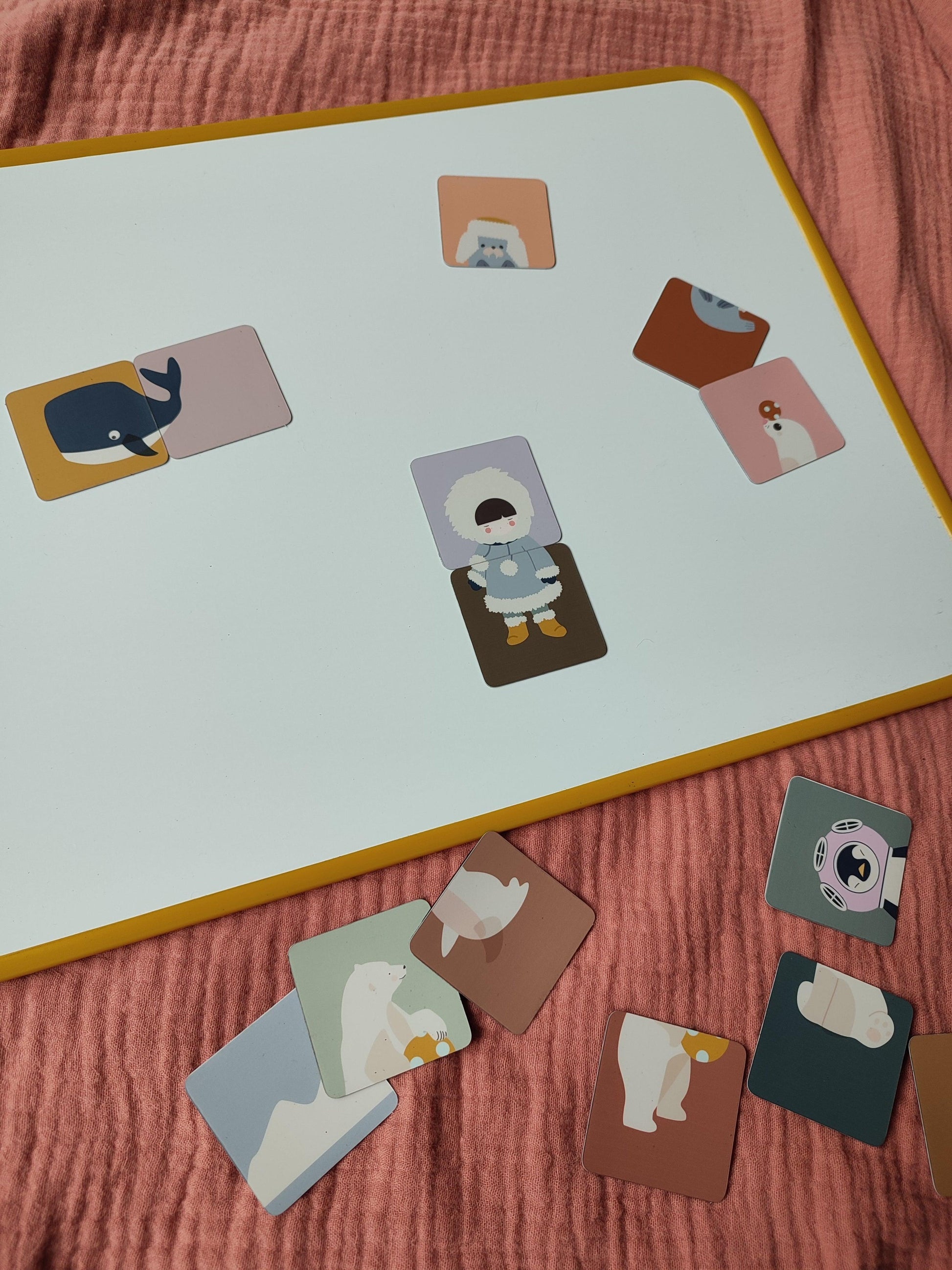 Puzzle magnétique - Animaux Banquise - Ma Cabane à Rêves