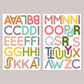 alphabet lettre majuscule magnetique