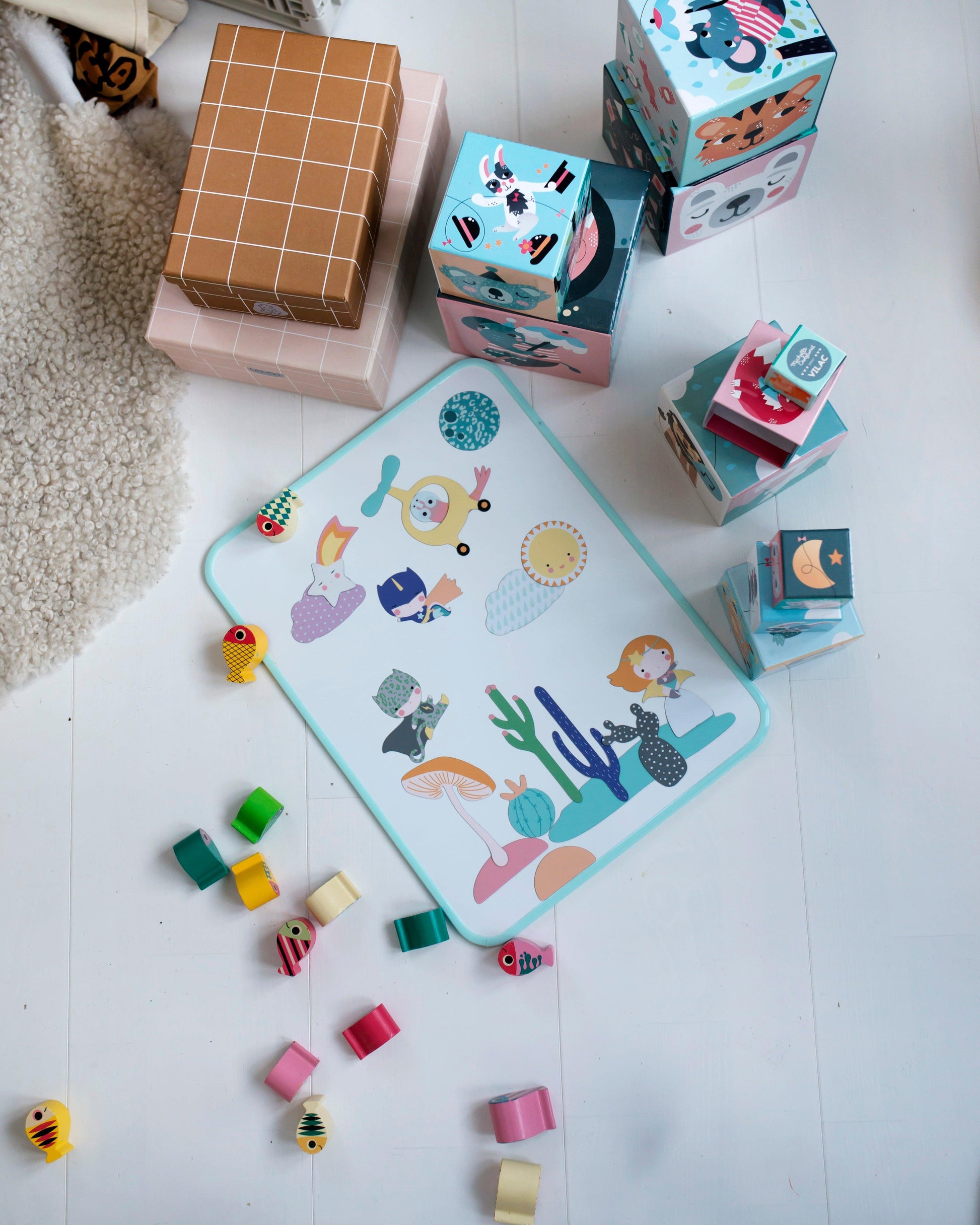 jouets enfant - magnets Supers Héros