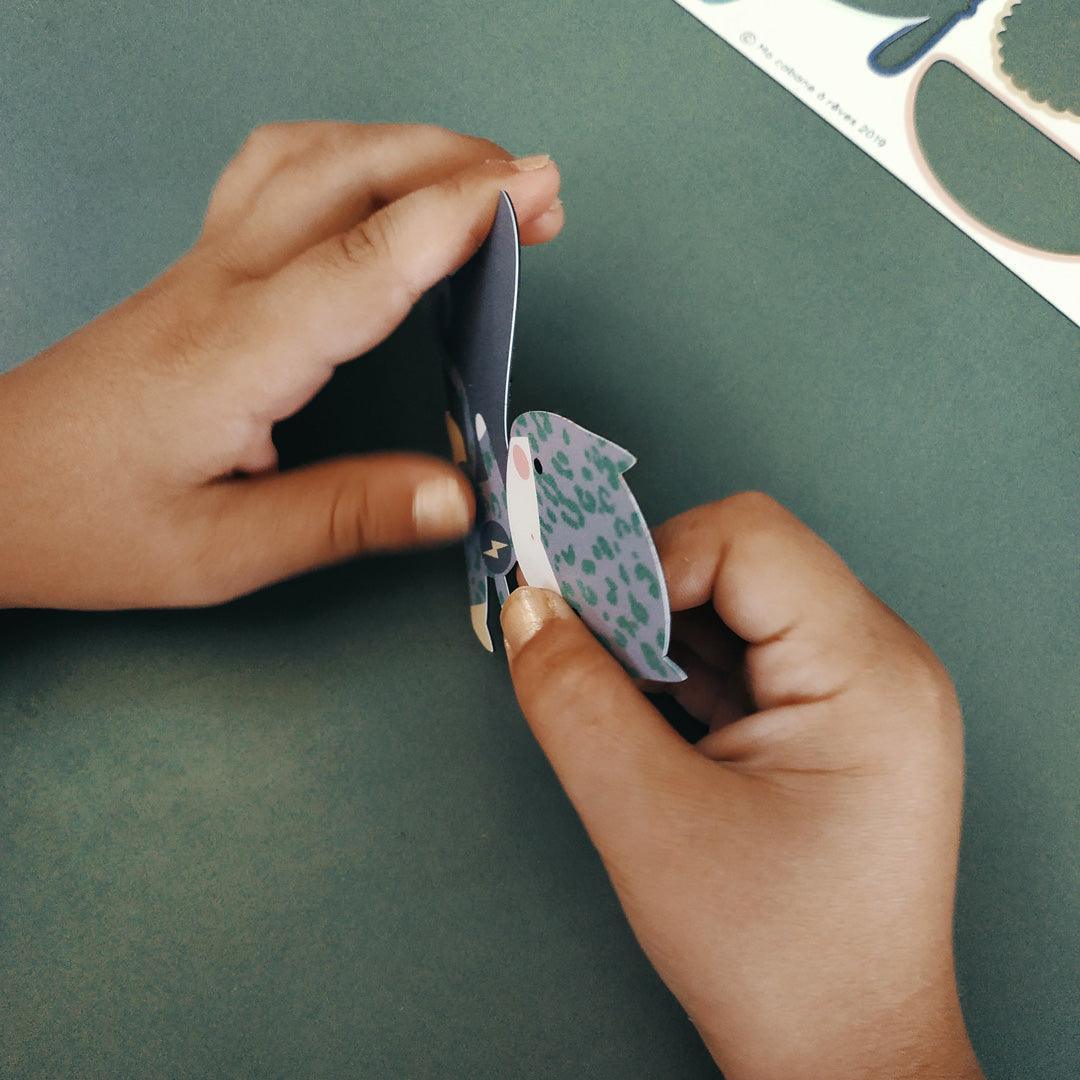 Magnet aimant jeu éducatif magnétique Fabrikarêves imaginaire pastel rêve onirique incassable pliable