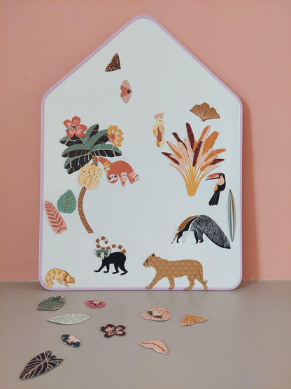 Tableau Ardoise Murale Magnétique  Ma Cabane à Rêves